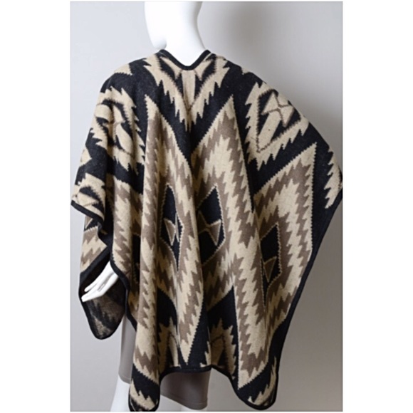 Bohemian Chic Cardi Kimono Ruana Wrap O/S - Picture 6 of 7